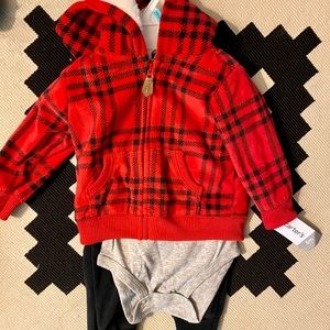 SOLD NWT fleece sweatshirt outfit
